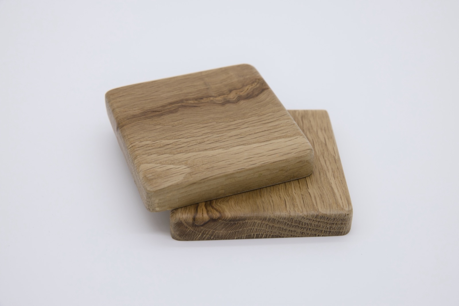 Oak coasters