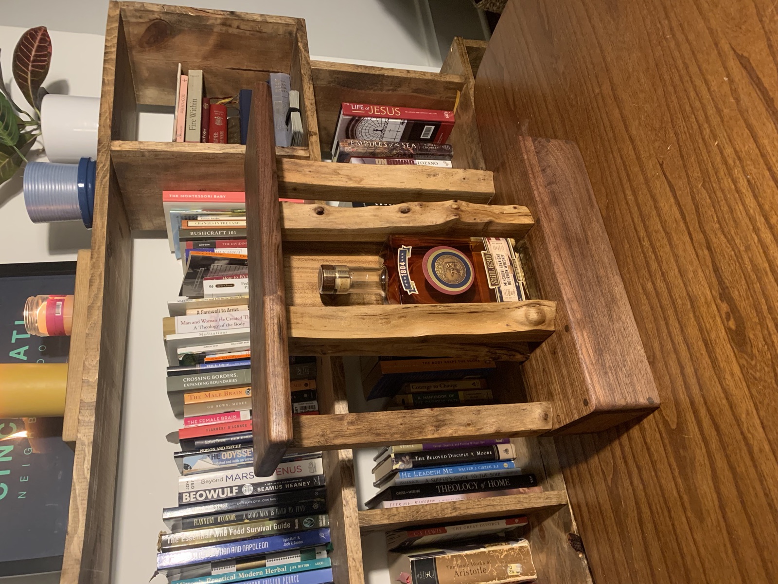 Whiskey presentation case made for Louis de Bourbon